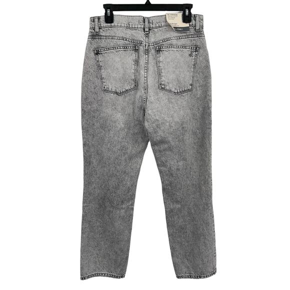 DL1961 jeans Patti High rise Vintage distressed ankle gray size 27 - Picture 4 of 5